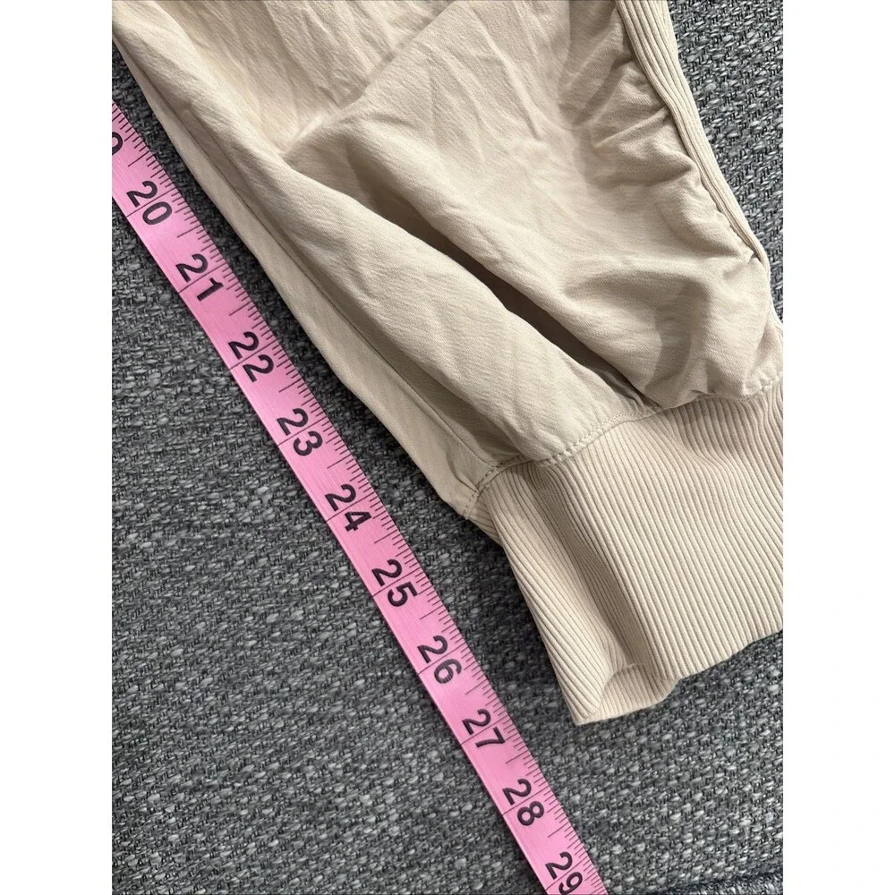 Lululemon Beyond The Studio Jogger Pants Womens Size 10 W5CZHS Beige Brown - Picture 6 of 10